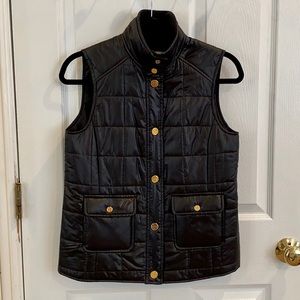 Tory Burch black Colin vest